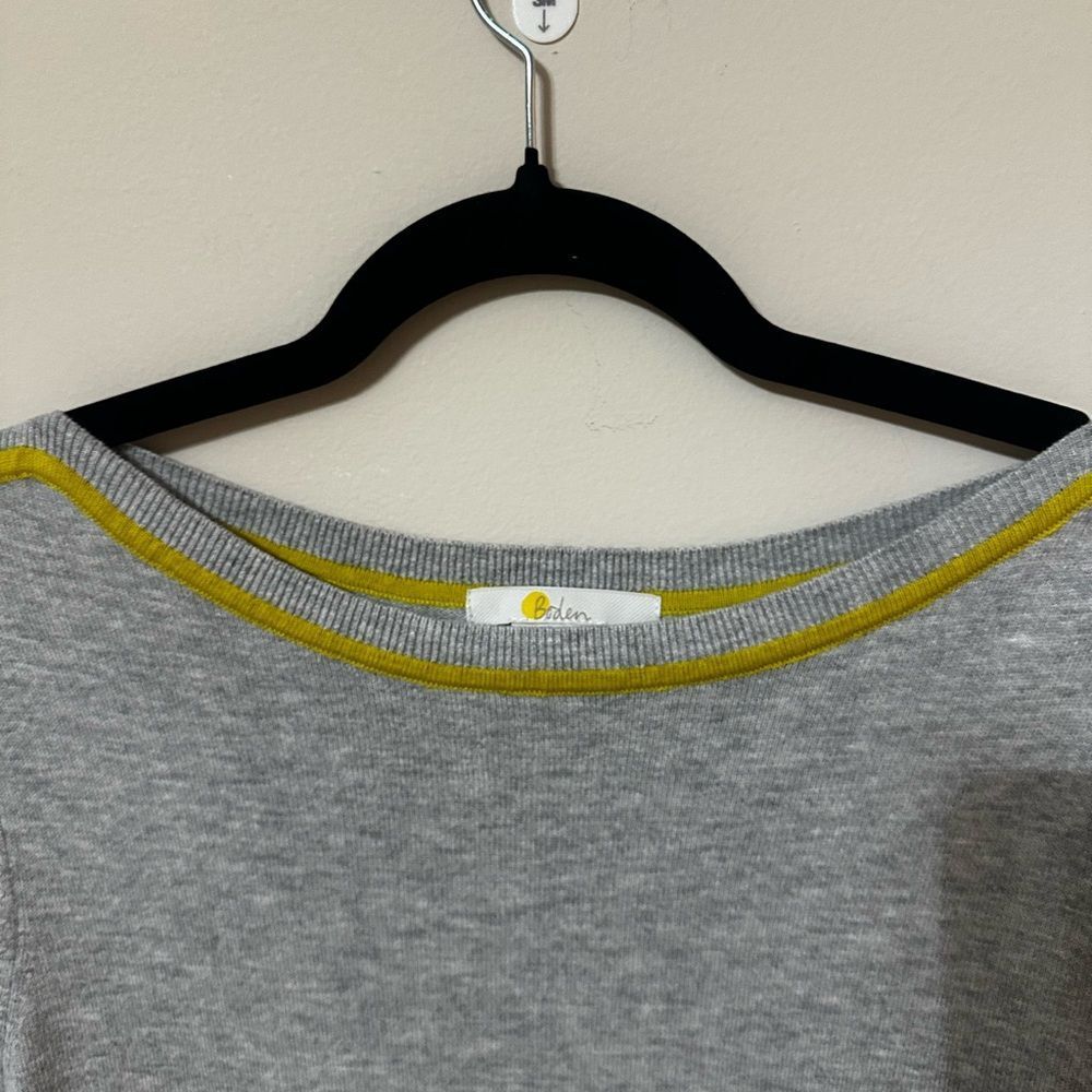 Boden Alba Dress Grey Melange - Picture 4 of 7